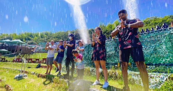 水しぶきでびしょ濡れ爽快！ 淡路島「ニジゲンノモリ」で夏イベント開催