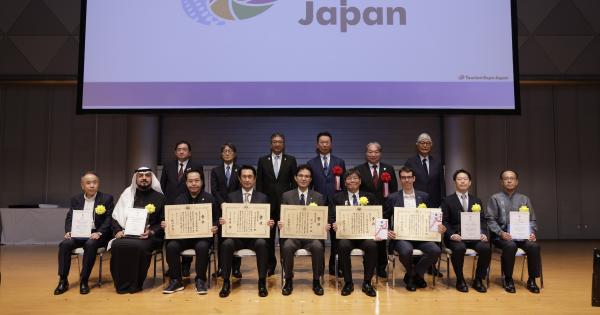 第8回「ジャパン・ツーリズム・アワード」授賞式の様子