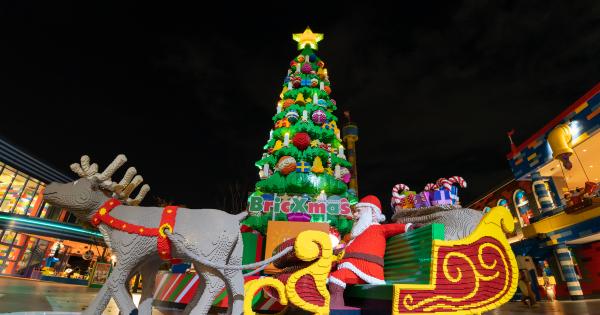 レゴランドⓇが光宝石箱に！「ブリック・ クリスマス」11月22日より開催