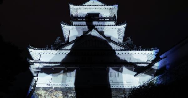 「シャドウアップ高知城」シャドウアップステージ