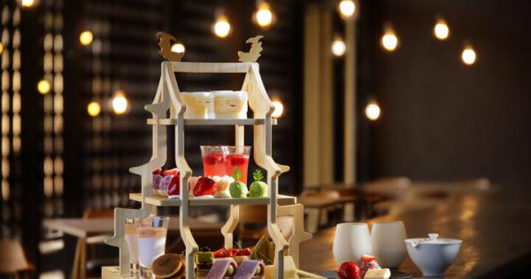 名古屋城モチーフのアフタヌーンティーも♪お城の向かい、能楽堂にフードホール「蓬左（hōsa）」がオープン