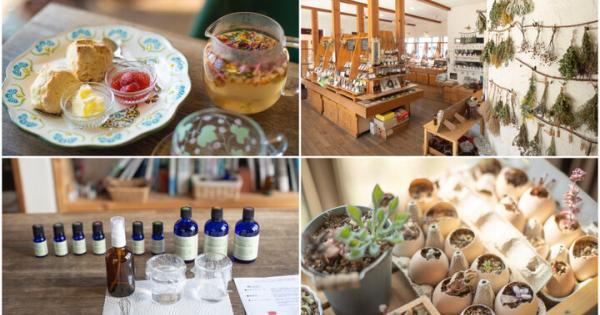 アロマミスト作り体験も♪ ハーブの香りに癒される専門店「那須高原HERB’s」