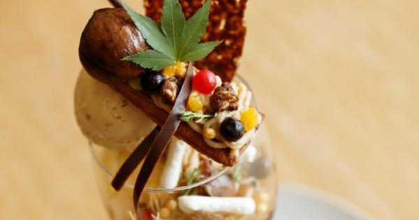 アートみたいな月替わりのパフェが話題！芦屋「菓子屋 月ノ葉」