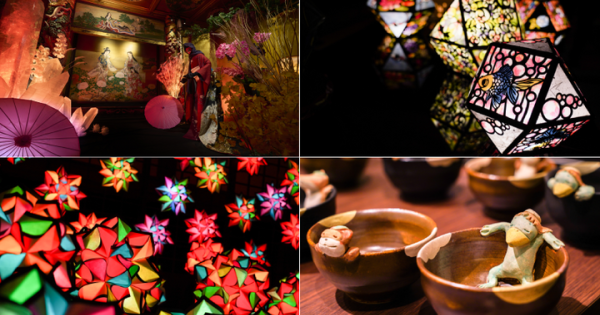 涼を誘う"あやかし"の世界へ。ホテル雅叙園東京「和のあかり×百段階段2023～極彩色の百鬼夜行～」