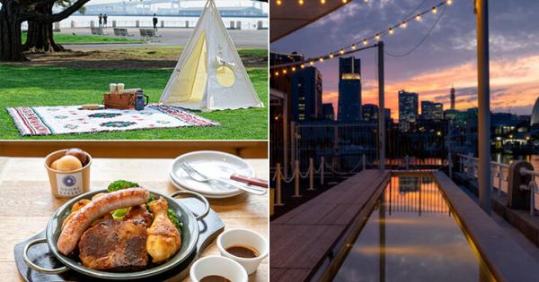 海が見えるテラス席や足湯、BBQも♪横浜・山下公園に１日使えるカフェ「THE WHARF HOUSE山下公園」がオープン