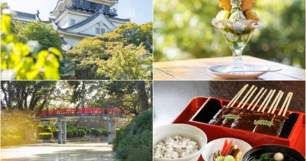 徳川家康生誕の地、愛知・岡崎公園へ。パフェや八丁味噌の田楽などおめあてにしたいグルメの魅力も