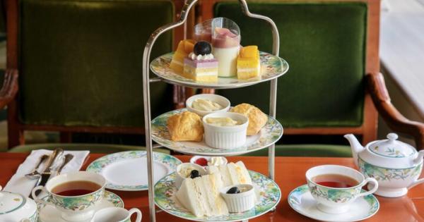 横浜駅直結♪ シウマイでおなじみの崎陽軒本店にあるティーサロン「アボリータム」でアフタヌーンティー