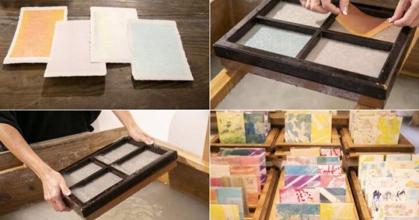 浅草で紙漉き体験♪ 「和紙雑貨の店 watashino」でオリジナルの和紙づくりを