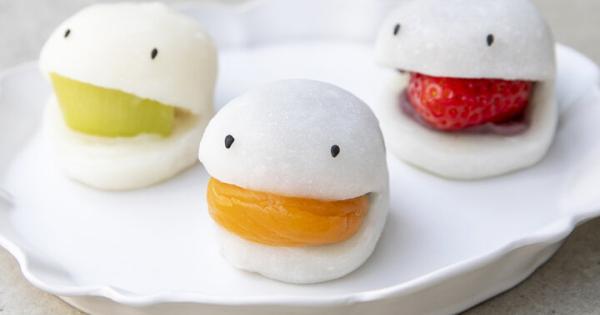 かわいすぎる妖怪フルーツ大福が大人気／日暮里「和洋菓子 EDO USAGI」