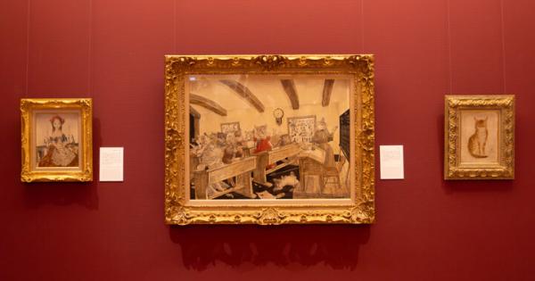 「軽井沢安東美術館」でアート鑑賞♪ 画家・藤田嗣治が描くかわいい猫と少女の絵画を楽しむ