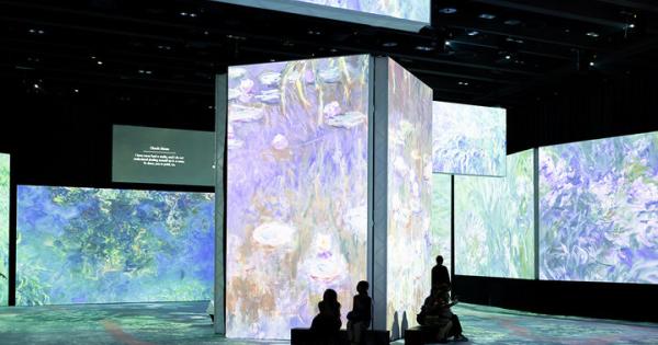 印象派の世界へ誘う美しい没入型体験「モネ＆フレンズ・アライブ 東京展」