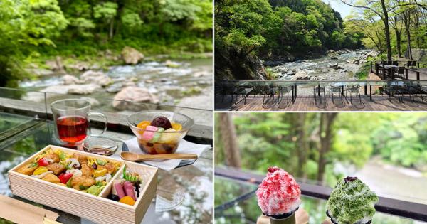 東京・秋川渓谷で癒やしの涼トリップ♪ 瀬音に包まれた「黒茶屋」の庭で天然氷のかき氷＆鳥ちらし弁当を