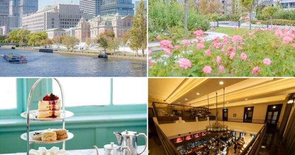 バラが見頃♪自然もレトロ建築も楽しめる中之島さんぽ