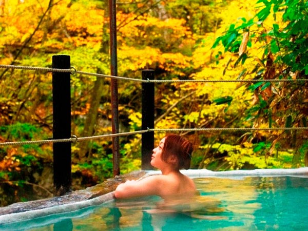 信州高山温泉郷　仙人露天岩風呂と渓谷美の宿　山田温泉　風景館