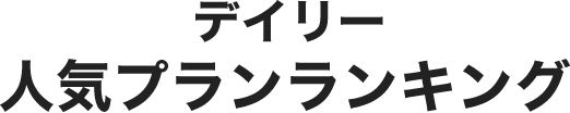 デイリー気プランランキング